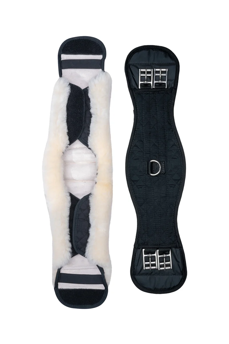 Sangle Courte avec Mouton Black/Nature 50 cm