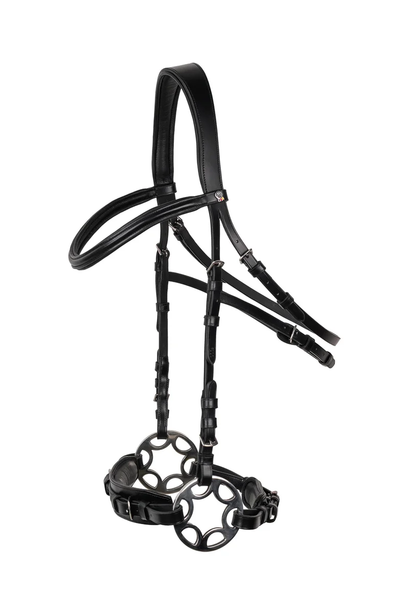 X-Line Bridon Sans Mors Sensitive Black F