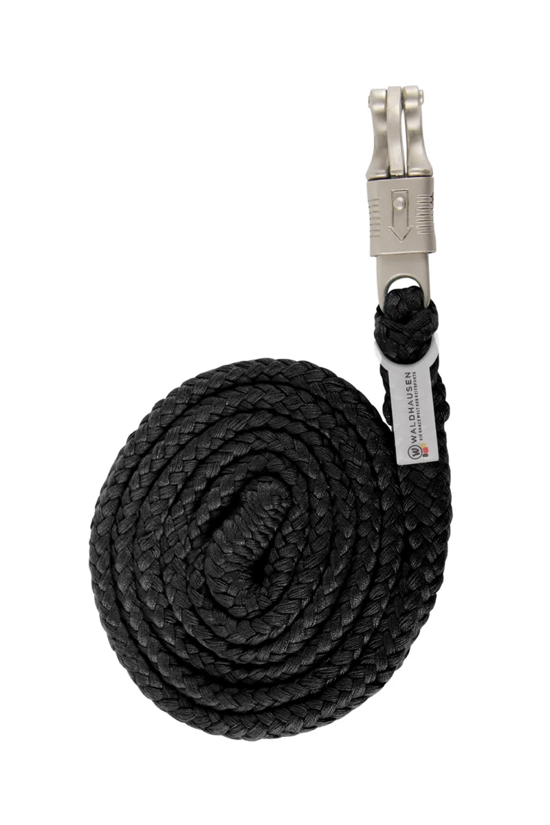 longe avec mousqueton anti-panique Plus Black Taille unique