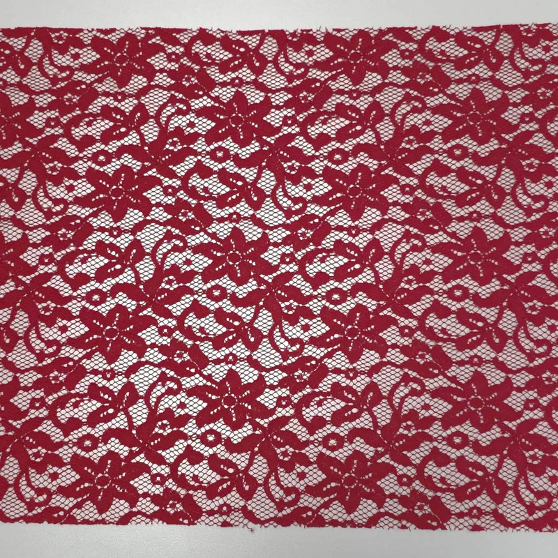 Galon de dentelle | Rouge | 32 cm - 12.6"