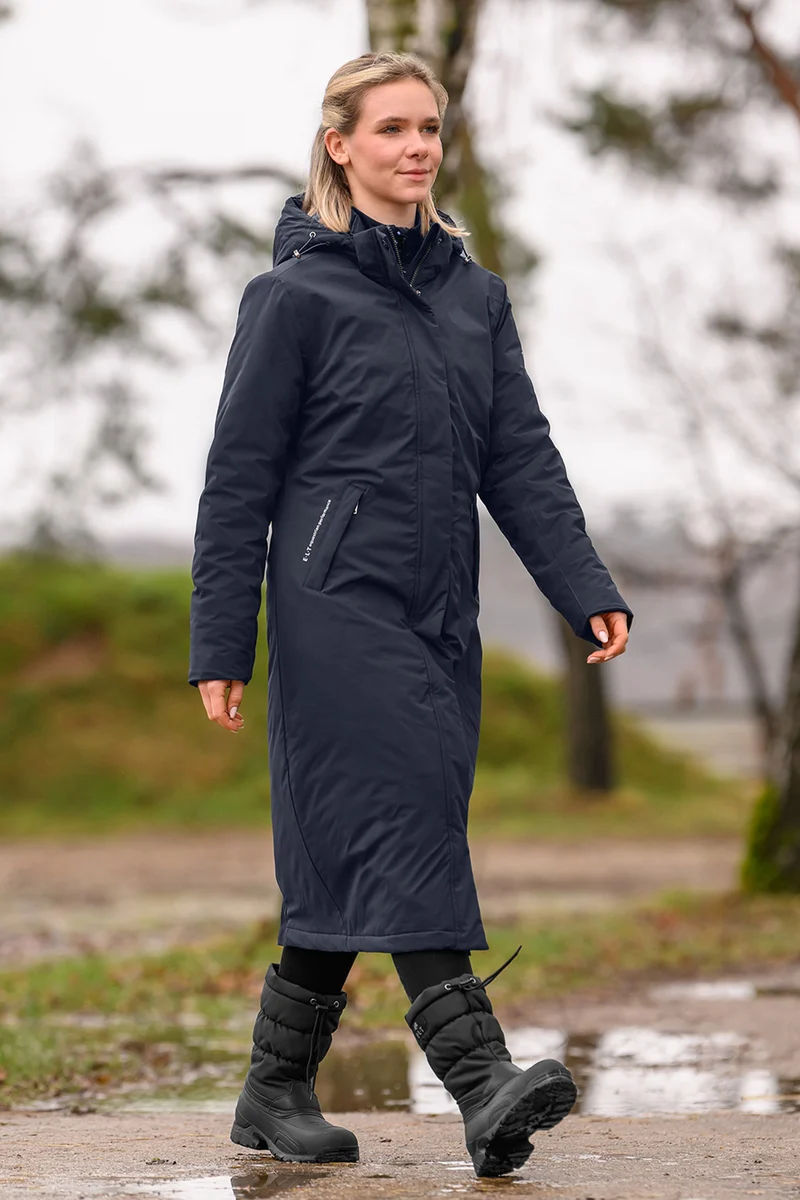 Performance Manteau d'Équitation d'Hiver Femme Deepblue M