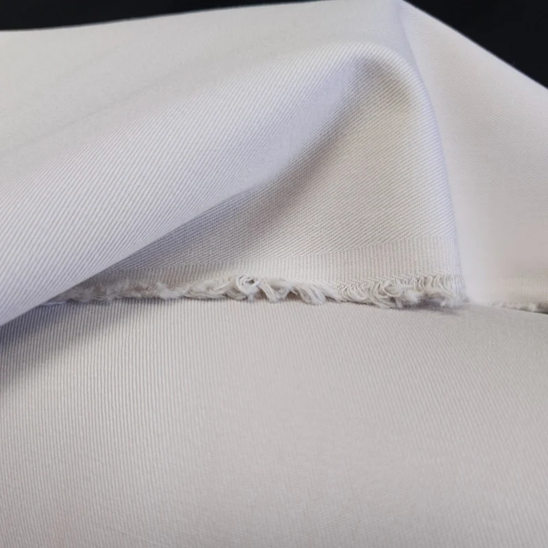 Gabardine de Coton | Beige Pâle