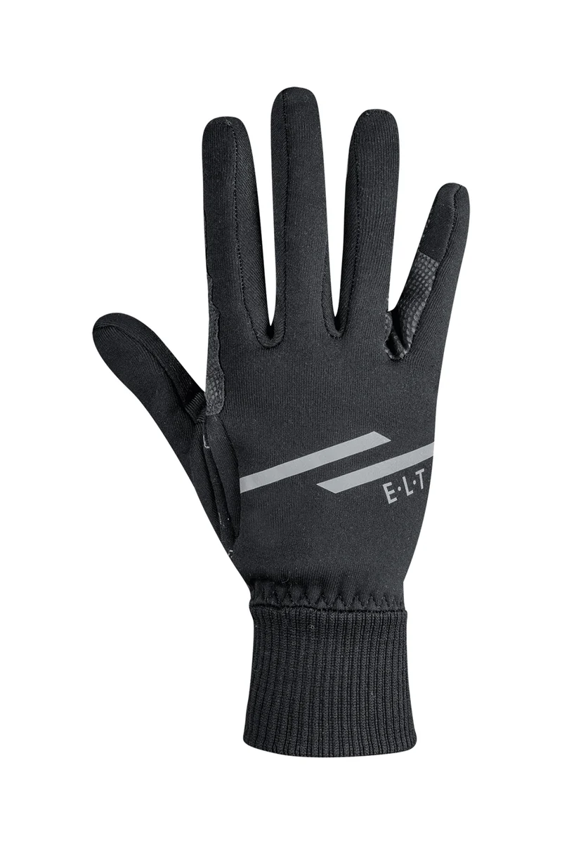 Torino Gants d'Équitation d'Hiver Black L