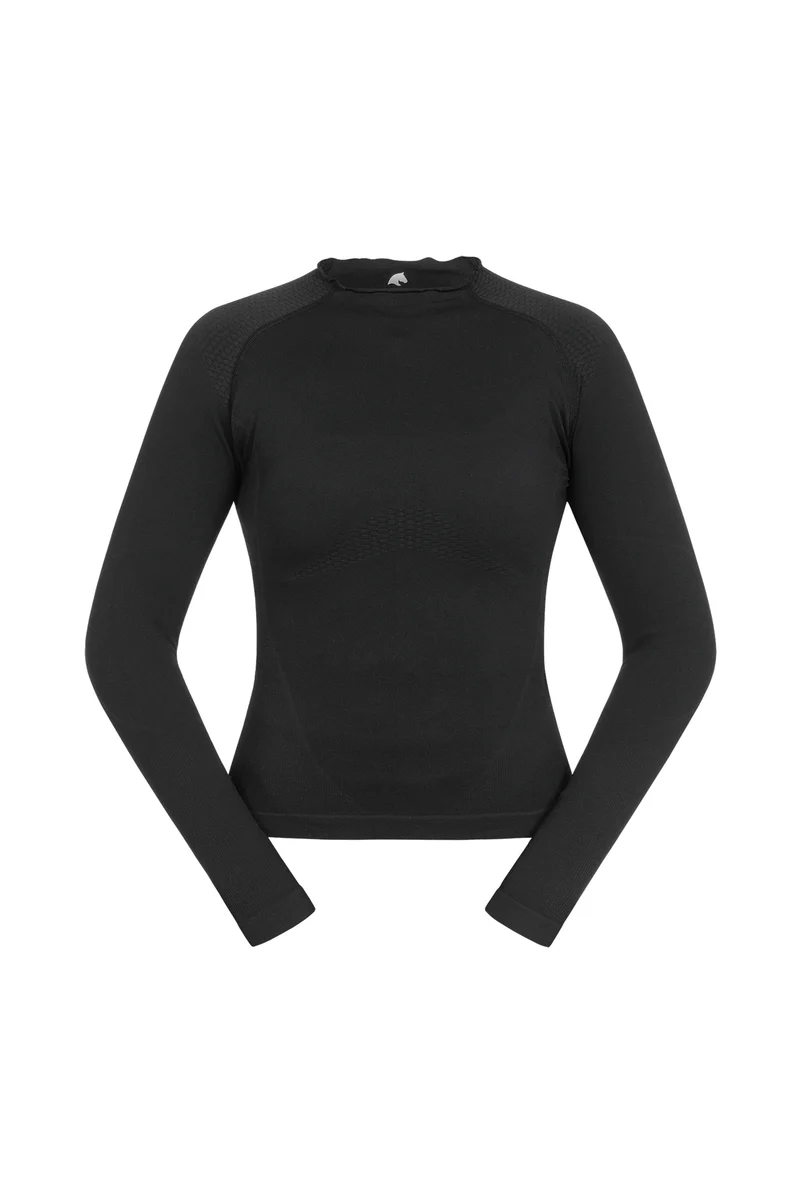 3D-Knit Richmond Chemise Fonctionnelle à Manches Longues Black 00L-0-0XL