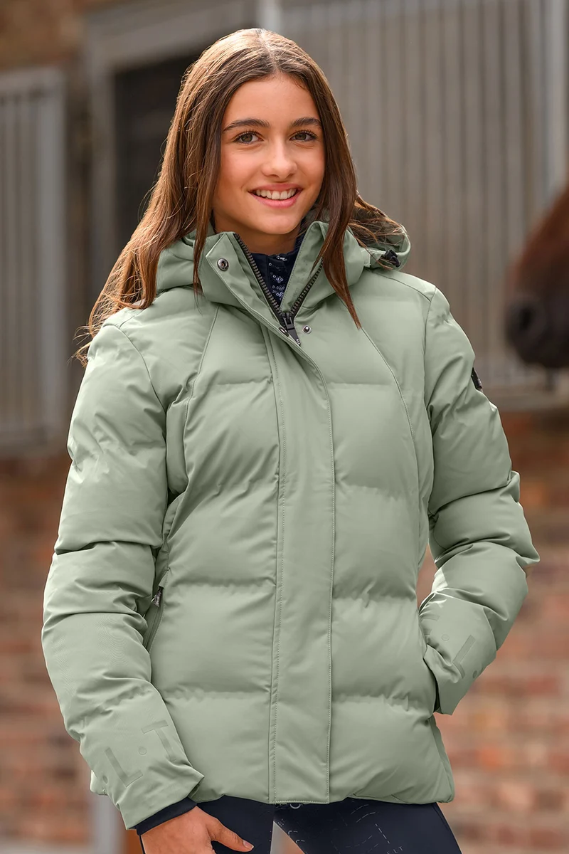 Ohio Veste d'Équitation Hivernale Enfant Haute Performance Sage 170-176