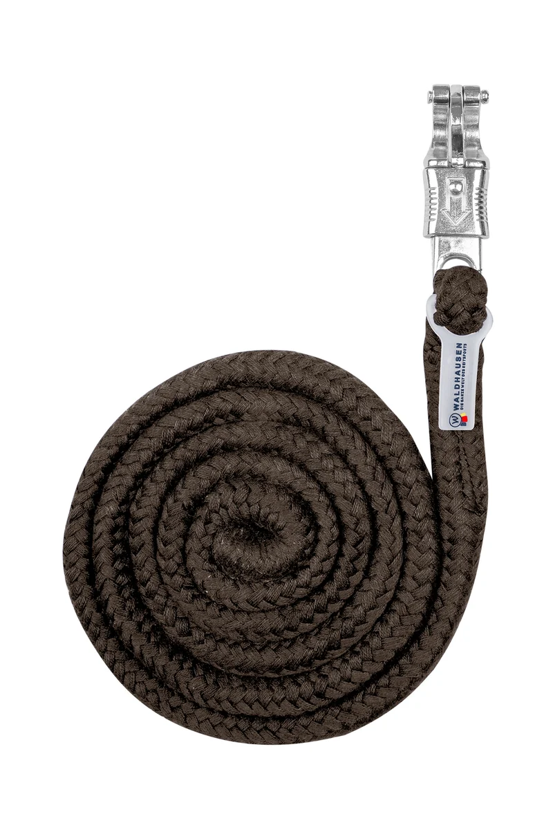 corde d’attache Economic avec mousqueton anti-panique Espresso Taille unique