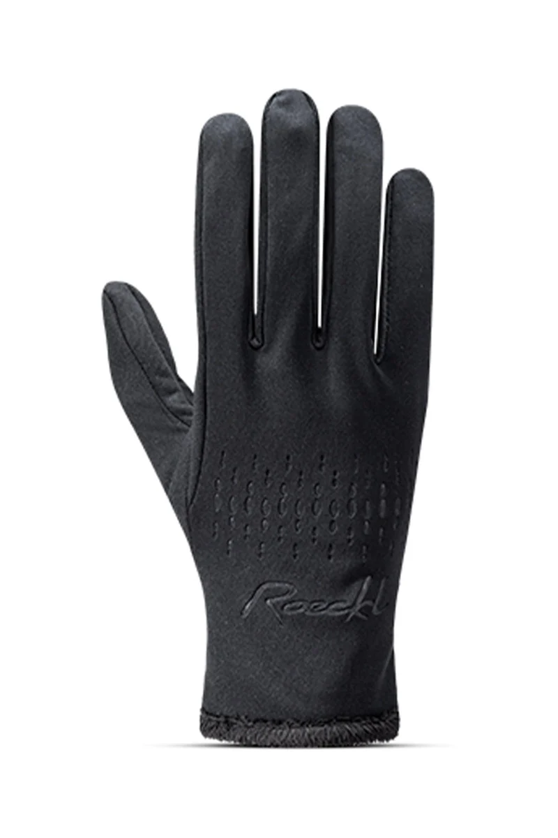 Jessie 2 Gants d'équitation d'hiver Black 7