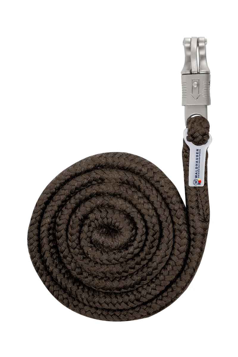 longe avec mousqueton anti-panique Plus Espresso Taille unique