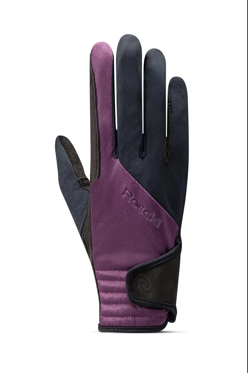 Winya gants d’équitation d’hiver Grape Wine 9