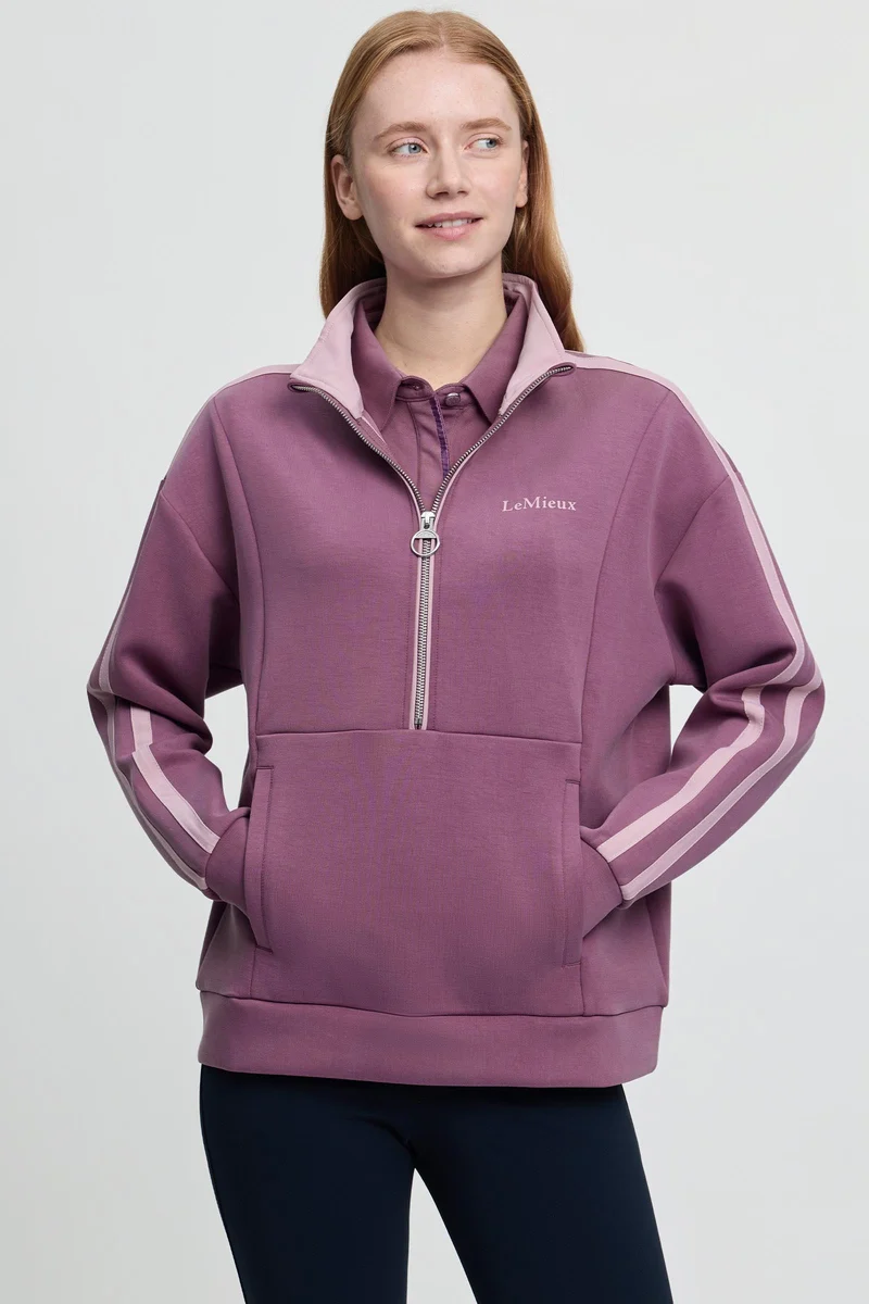 Connie sweat femme demi-zip Mallow 42