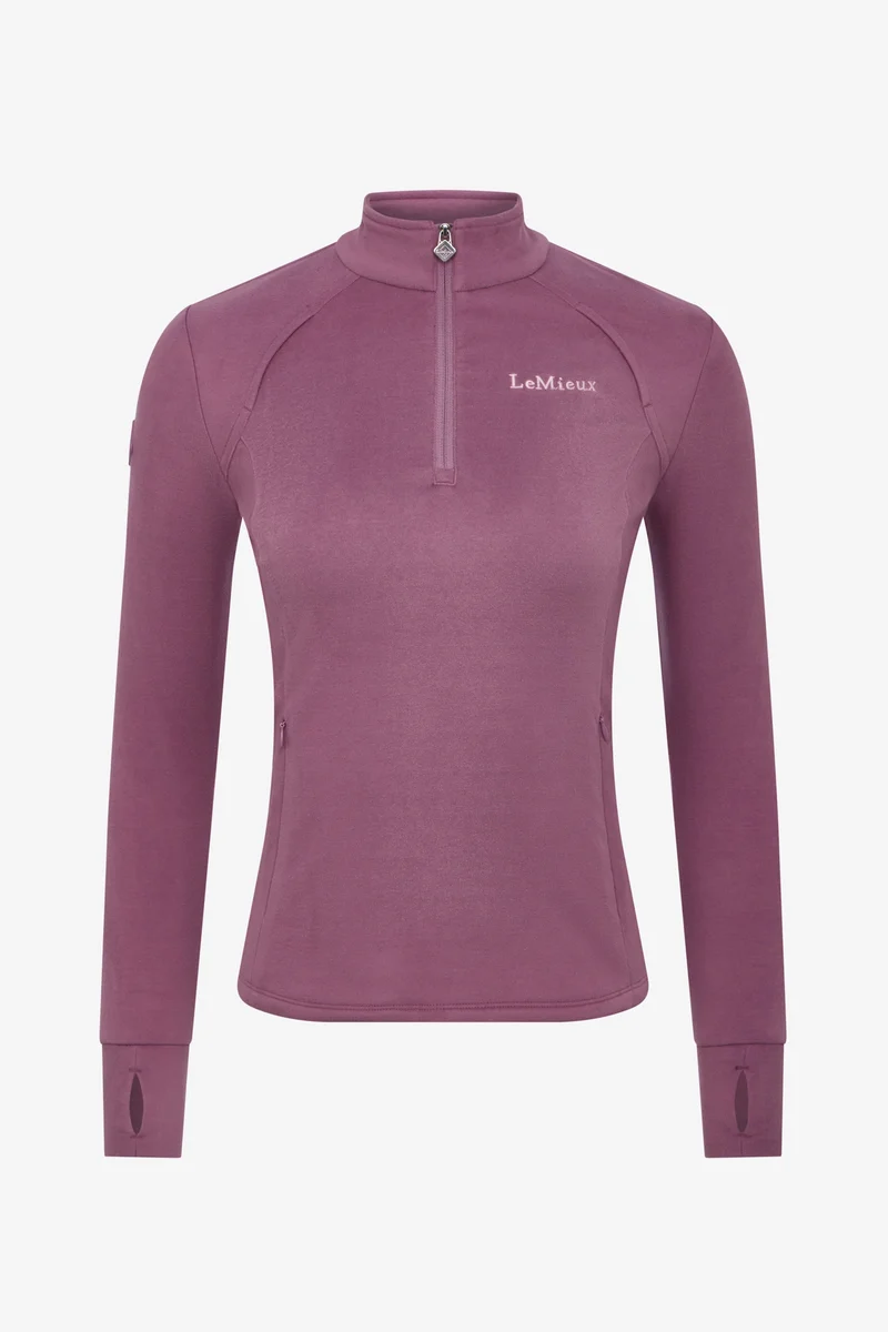Frances polaire femme quart zip Mallow 46