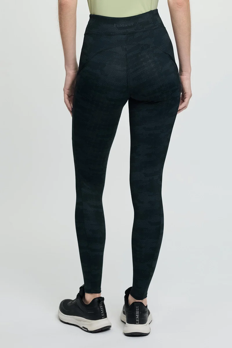 Naomi pantalon d’équitation femme pull on Camo Black 46