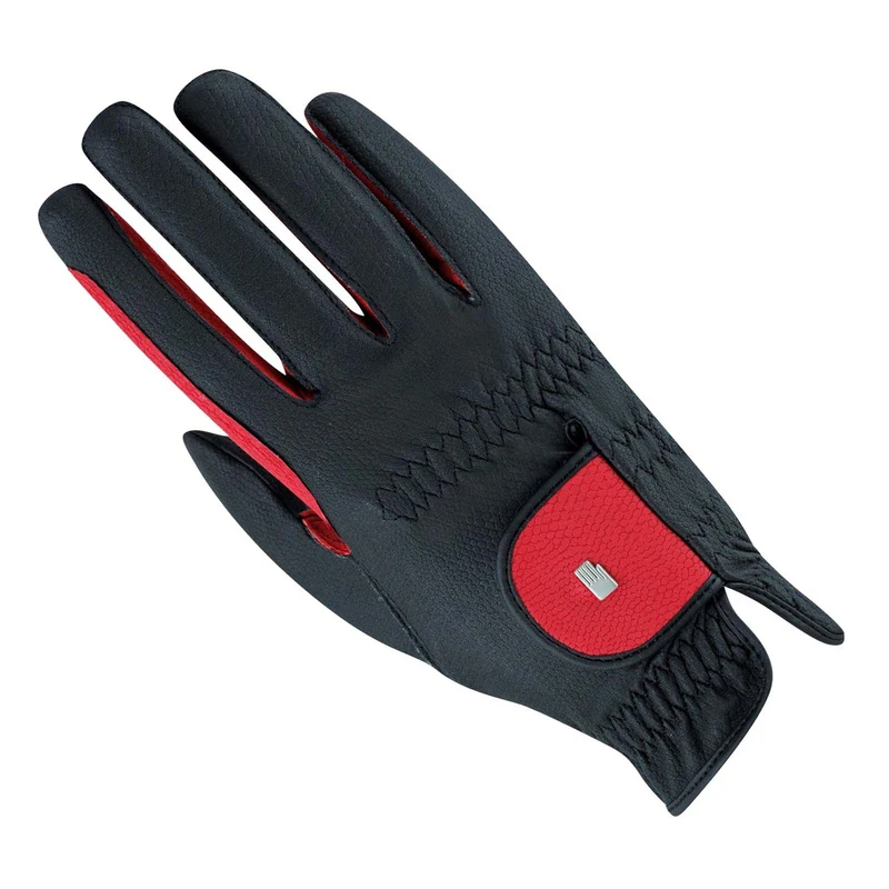 Malta Grip gants d’équitation Black/Red 6