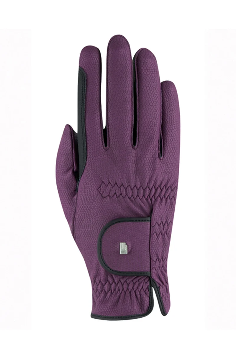 Malta Gants d'équitation d'hiver Grapewine Purple 9