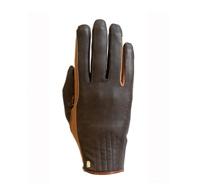 WELS Gant d'équitation Antique Mocha Dark Brown 9