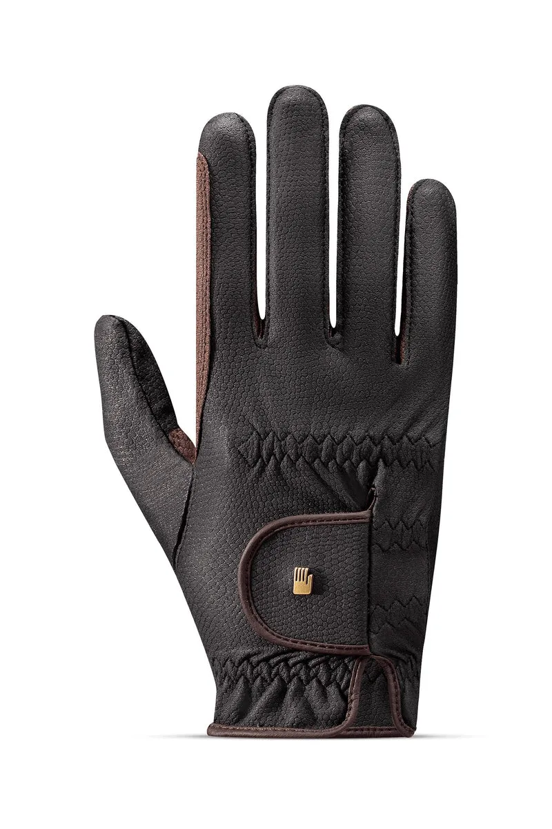Malta Grip gants d’équitation Black/Dark Brown 9