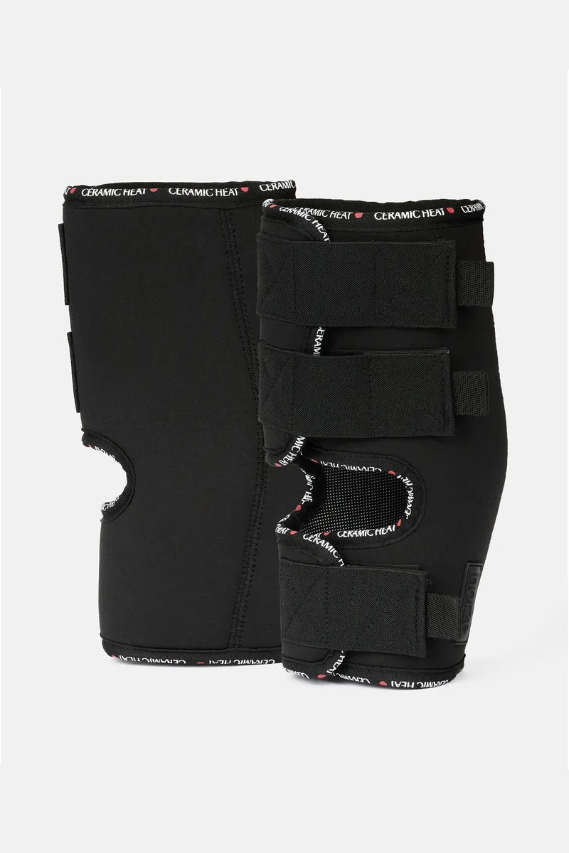 Ceramic Heat guêtres jarret Black L