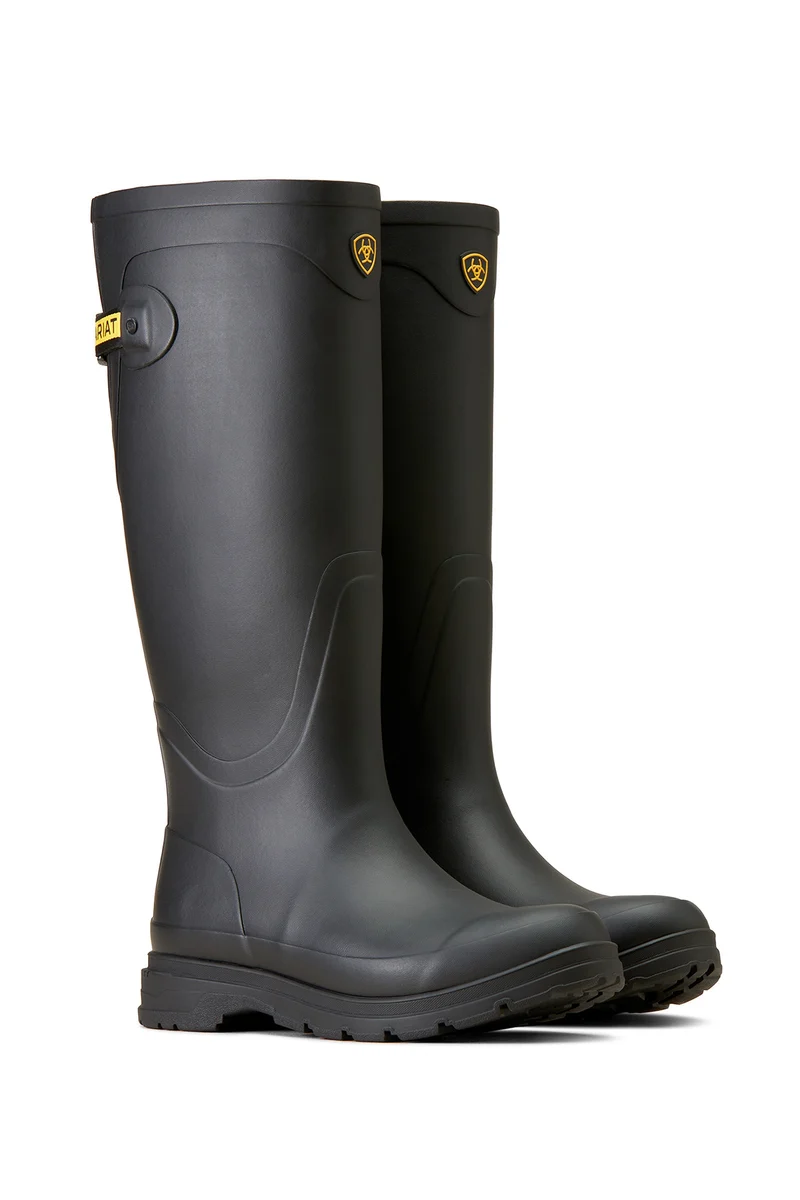 Kelmarsh bottes en caoutchouc femme Black 38,5