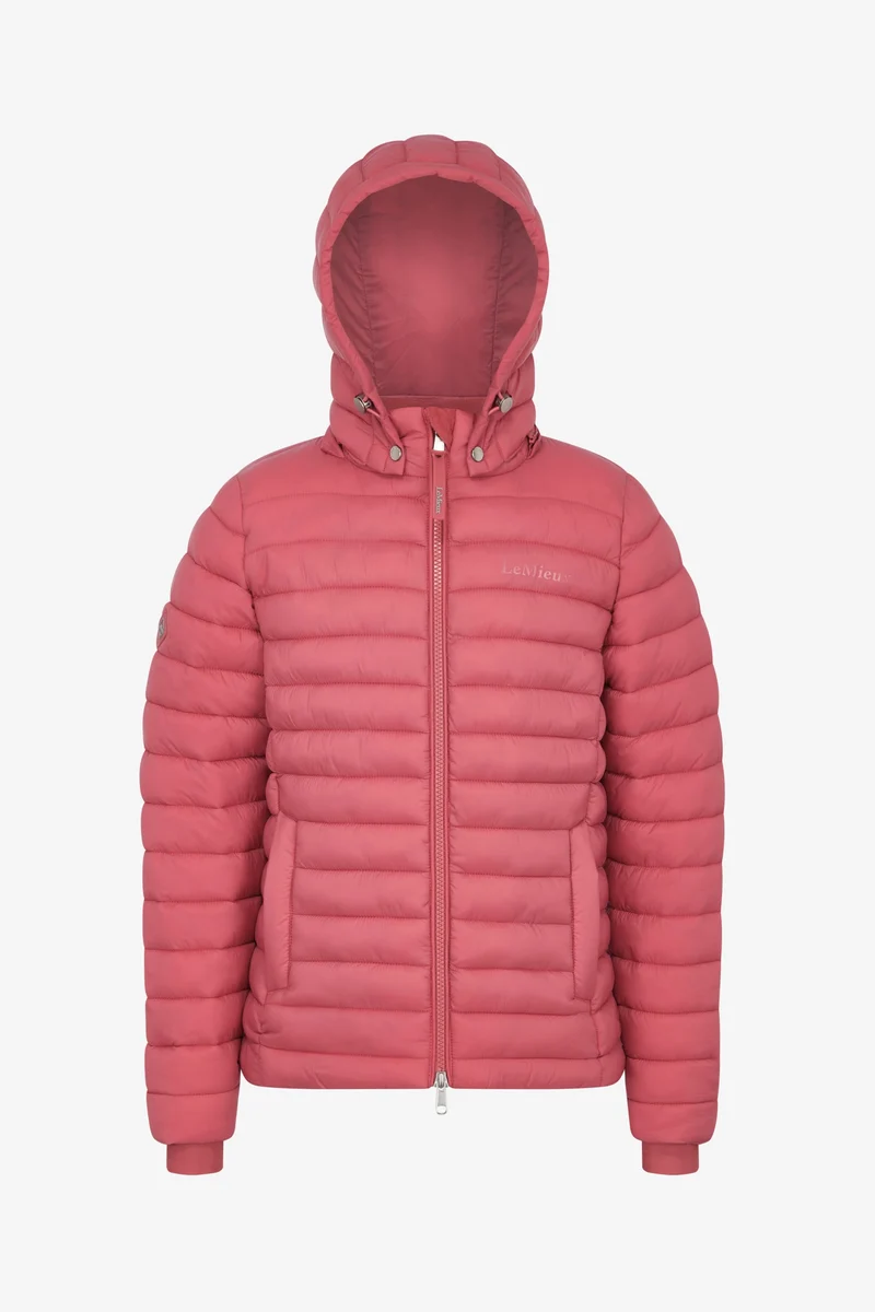 Young Rider Ruby veste matelassée pour enfant Cranberry 122-128