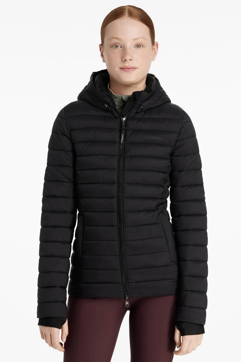Young Rider Ruby veste matelassée pour enfant Black 134-140