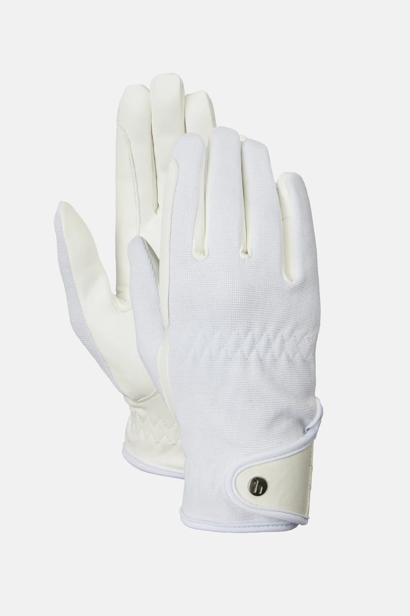 Romy gants d’équitation White 10