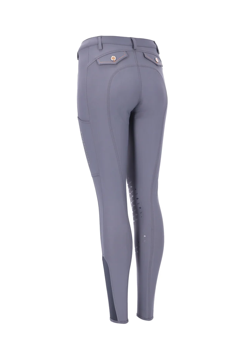 Culotte d'équitation pour femmes Eleonore II avec renforts aux genoux grey 40