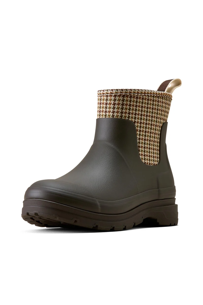 Kelmarsh Shortie bottes en caoutchouc femme courtes Chocolate 36