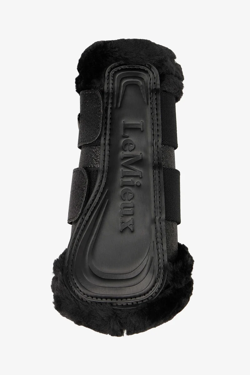 Brilliance guêtres bordées de polaire Black L