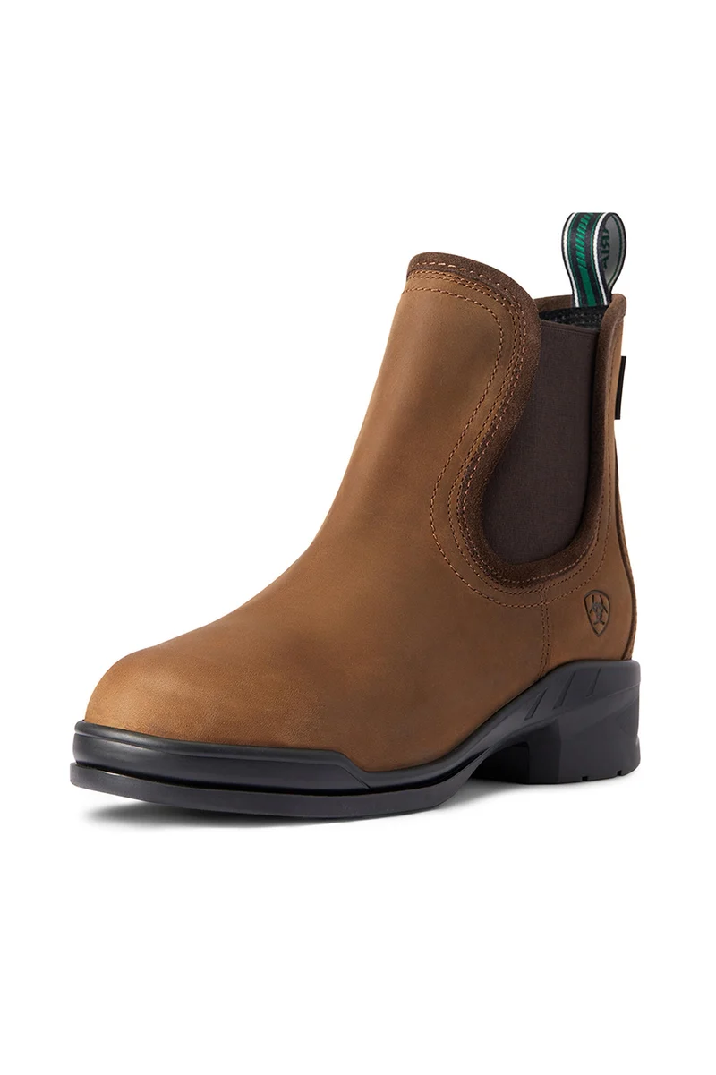 Keswick bottines Jodhpur femme avec embout en acier Distressed Brown 41,5