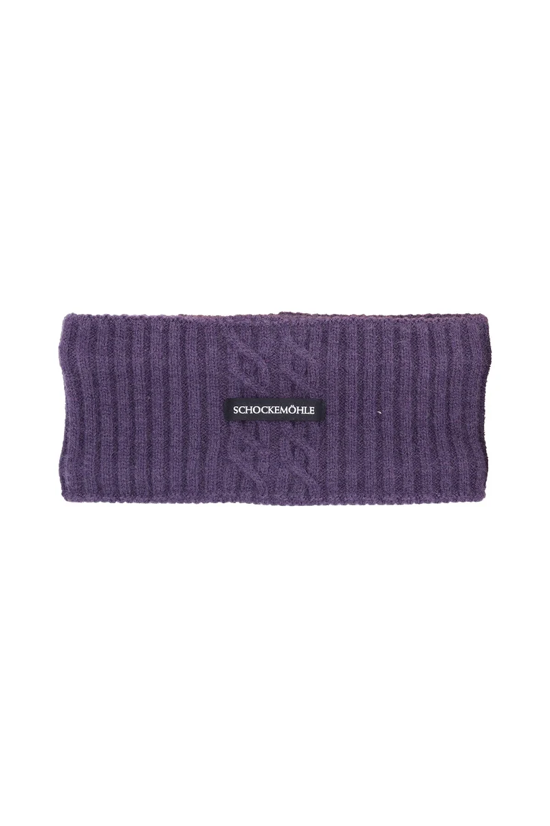 Schockemöhle SP 26 Style Bandeau Tressé Dark Purple Taille unique