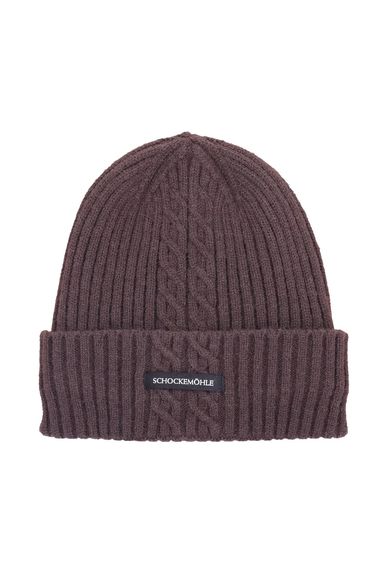 Schockemöhle SP 26 Style Bonnet Tressé Mocca Taille unique