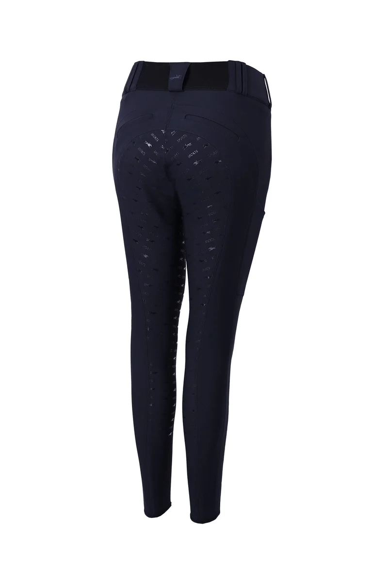 Schockemöhle SP Grace Culotte d'Équitation Femme Fond Intégral Dark Navy 38