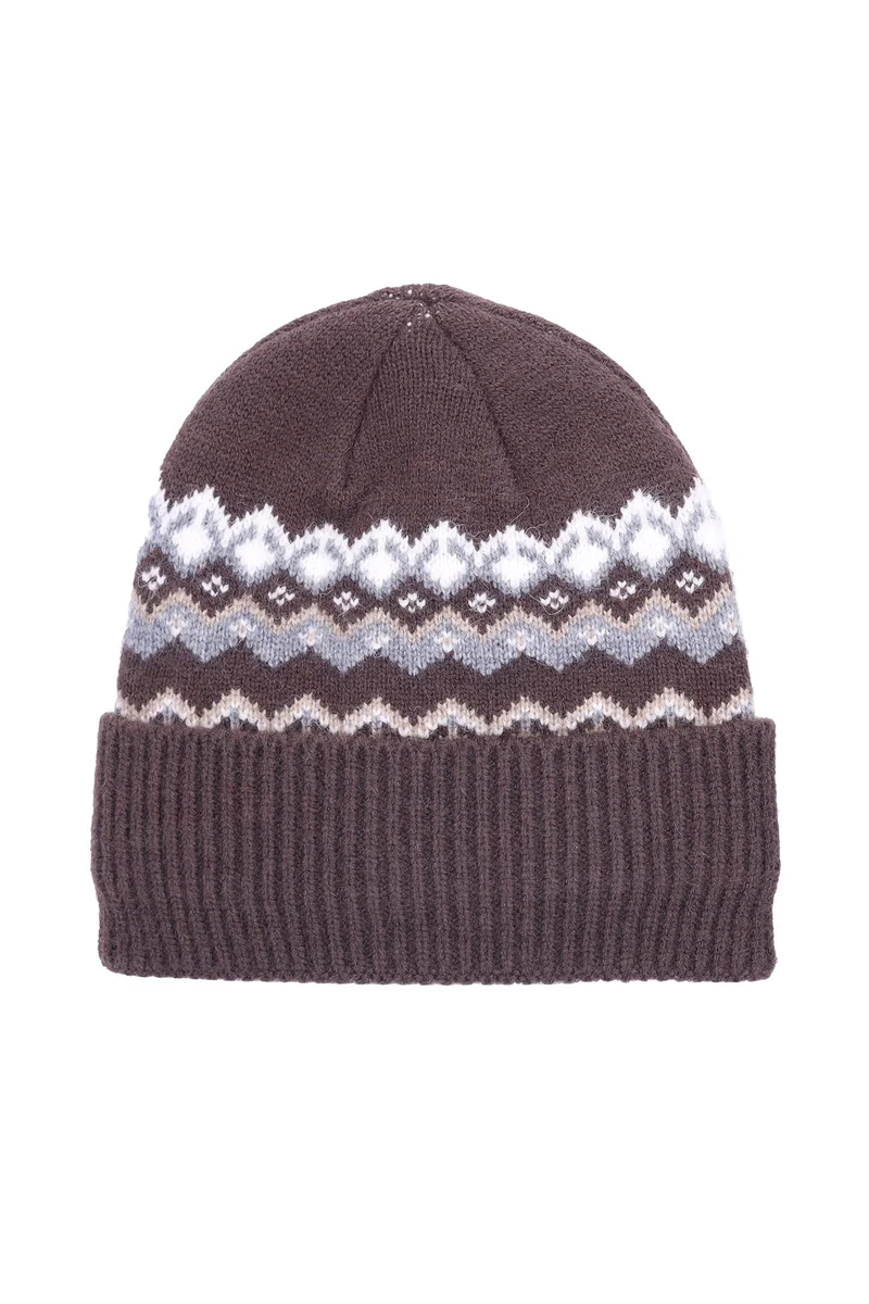 Schockemöhle SP Snow Beanie Style Bonnet Mocca Taille unique