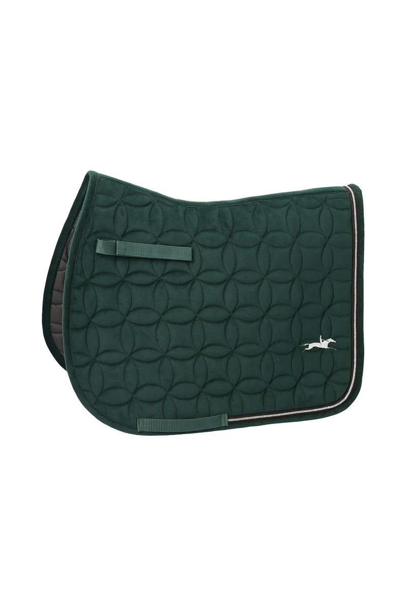 Schockemöhle SP Soft Velvet Obstacle Style Tapis de Selle Bottle F