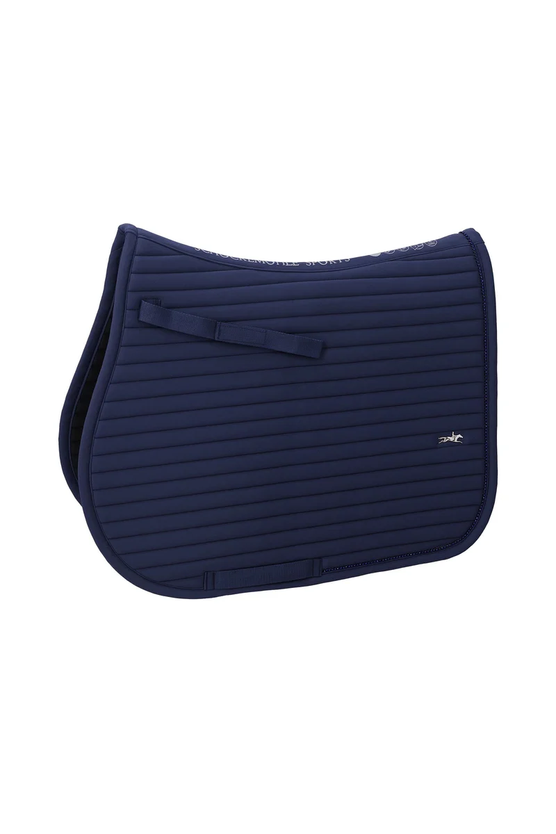Schockemöhle SP Enora Obstacle Style Tapis de Selle Dark Navy F