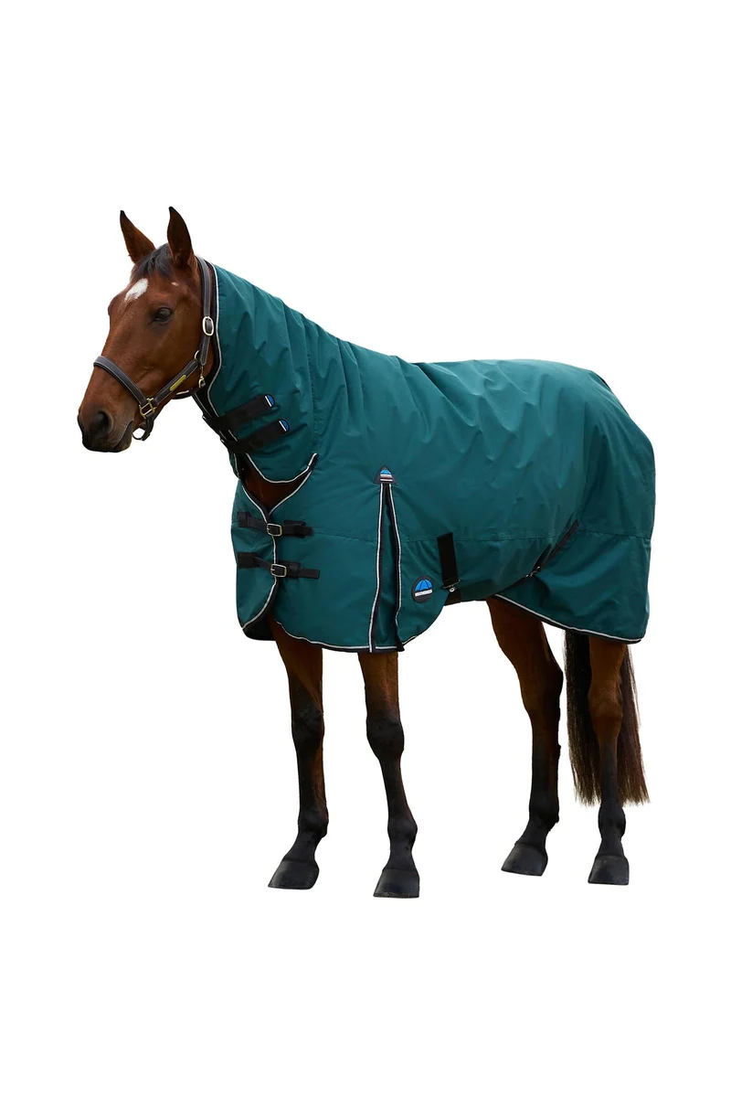 Encolure combinée ComFiTec Classic Turnout 360G Forest Green/Black 120