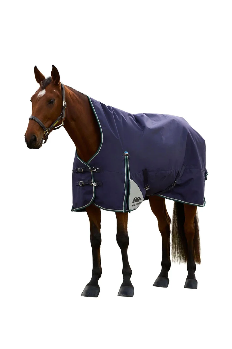 Couverture de pré Comfitec Plus Dynamic à encolure montante 220 g Navy/Forest Green 145