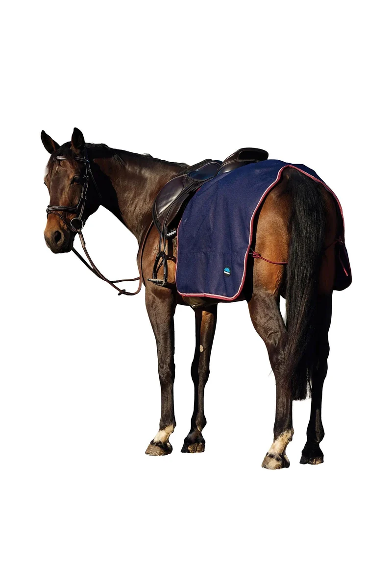 Couvre-reins imperméable en polaire Weatherbeeta Navy/Burgundy S