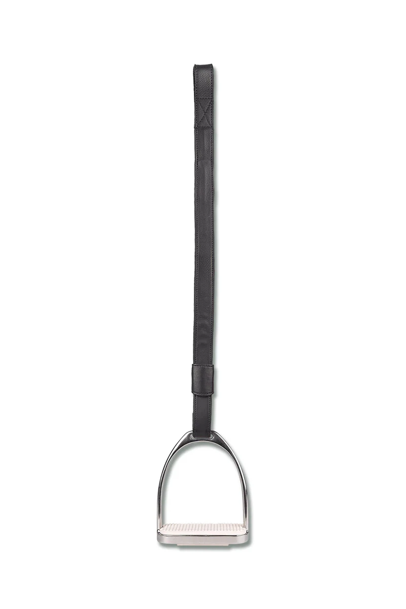 X-Line Passants d'Étriers en Cuir Black 60 cm