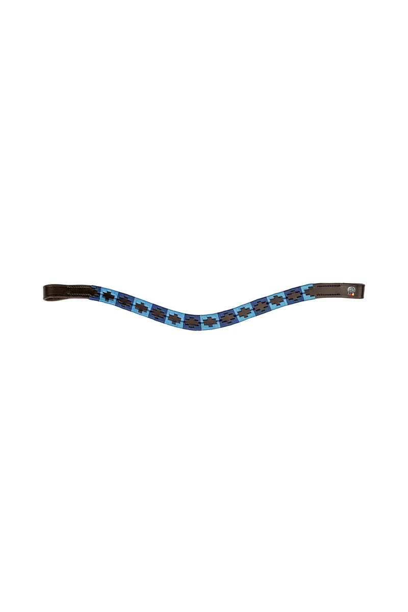 X-Line Polo Frontal Brown/Blue/ Light Blue F