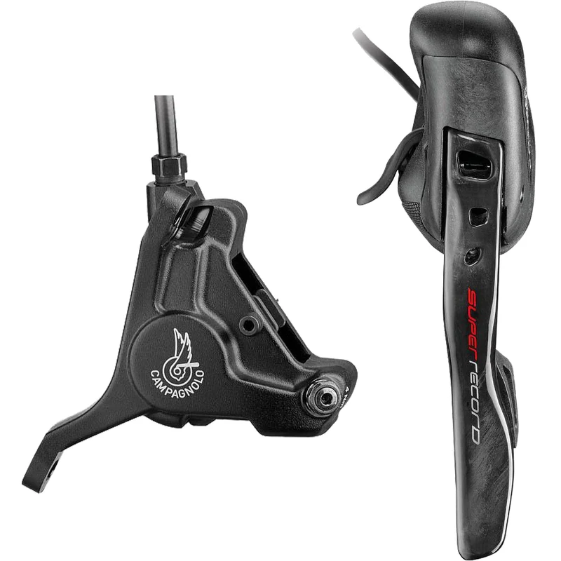 Super Record EPS 12S Left Hydraulic Lever/Front 160 Caliper