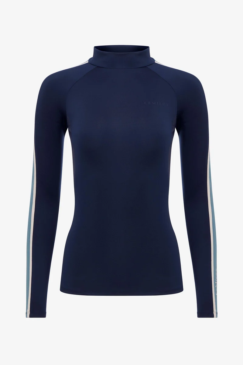 Talia base layer femme à col roulé avec protection UV Navy 36