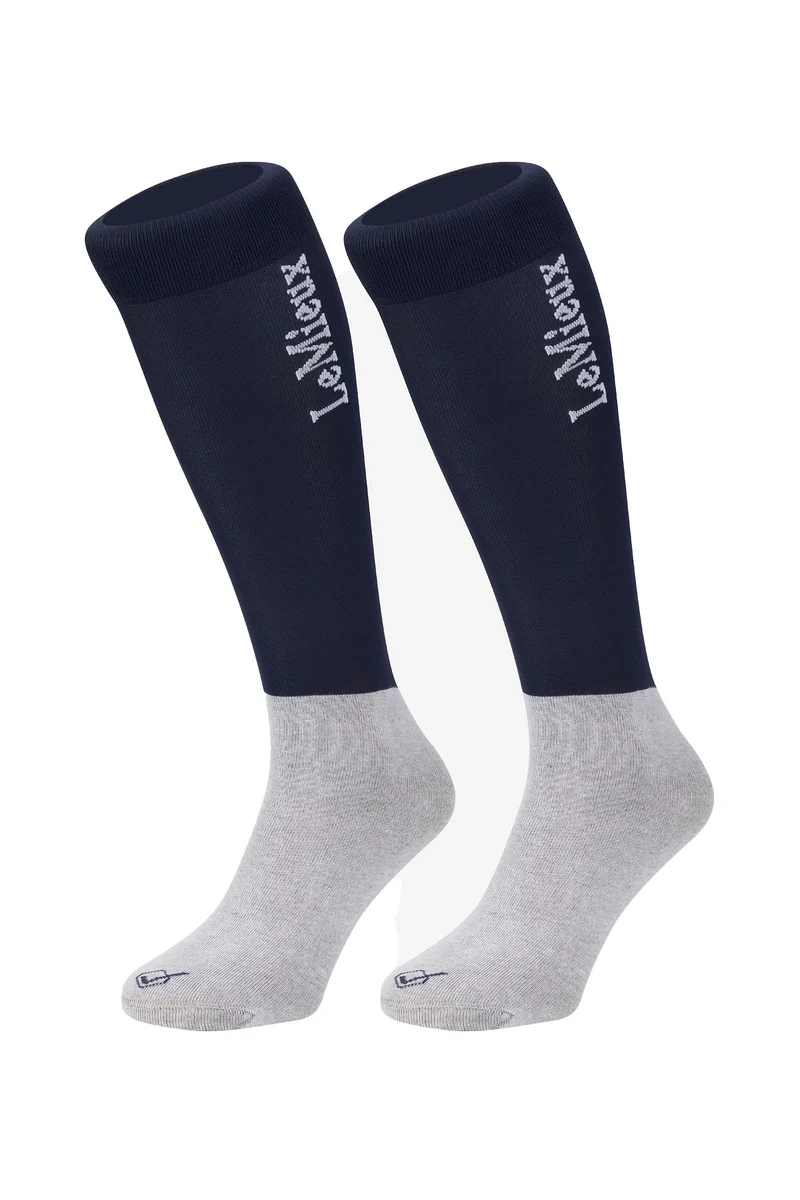 chaussettes de compétition lot de 2 Navy 25-30,5