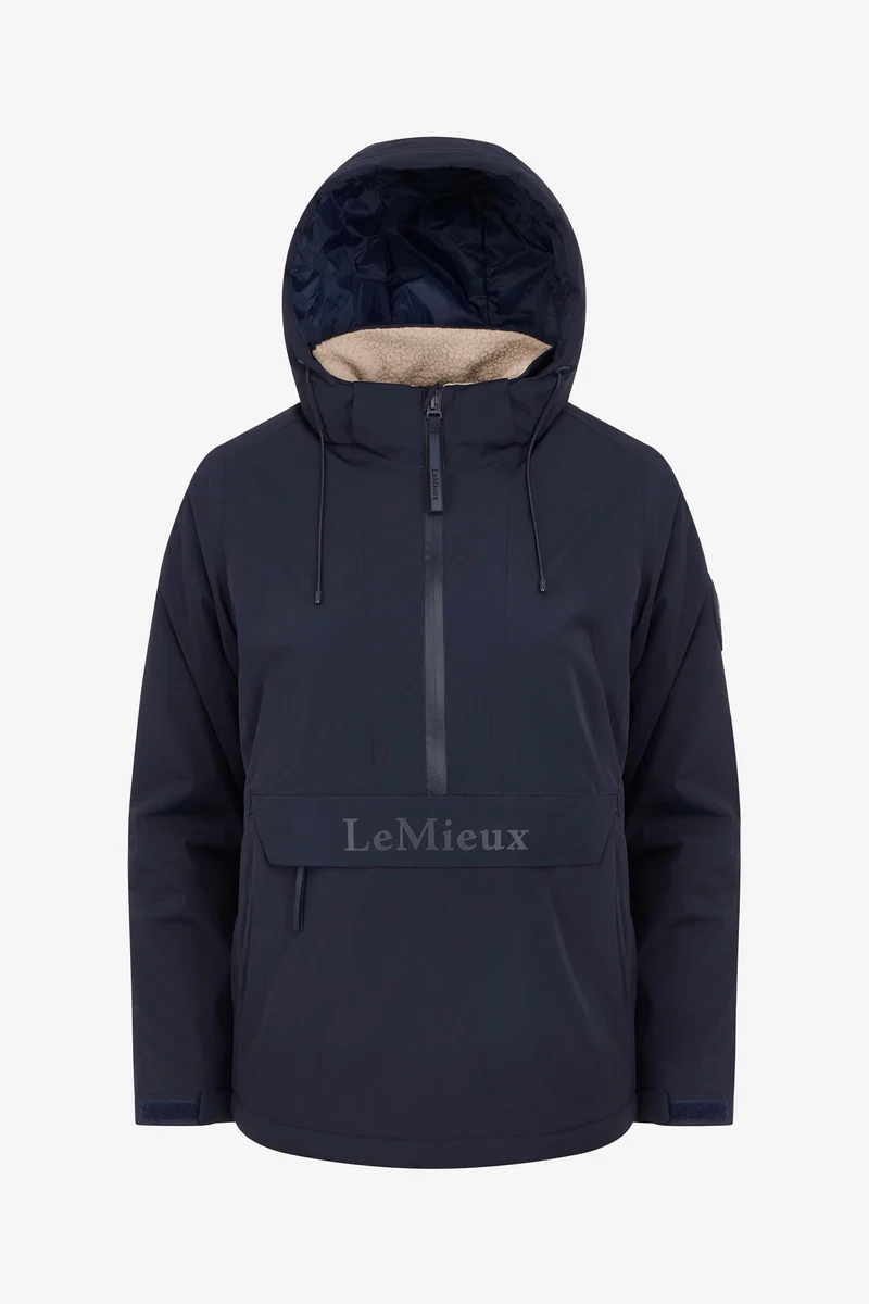 Phoebe anorak imperméable femme demi-zip Navy 46