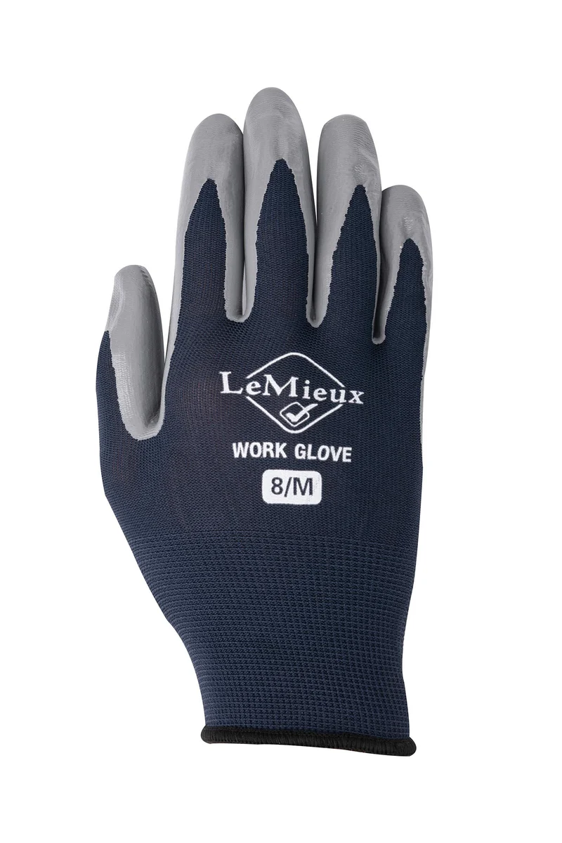 gants de travail Navy S