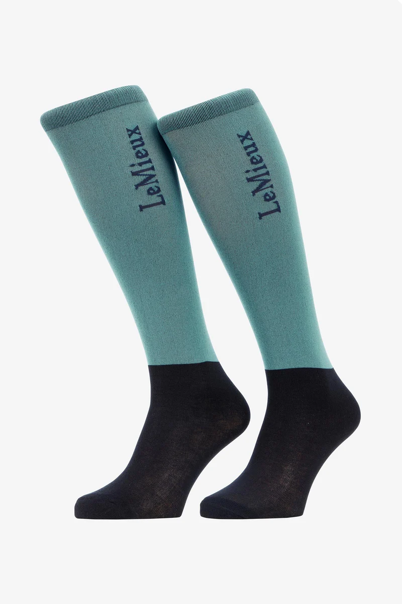 LeMieuxChaussettes de compétition (lot de 2) Aloe S