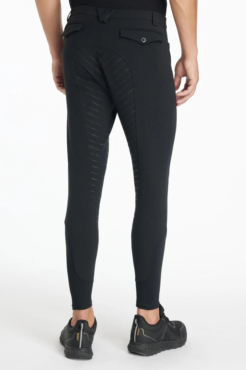 culotte de cheval homme fond intégral Black L