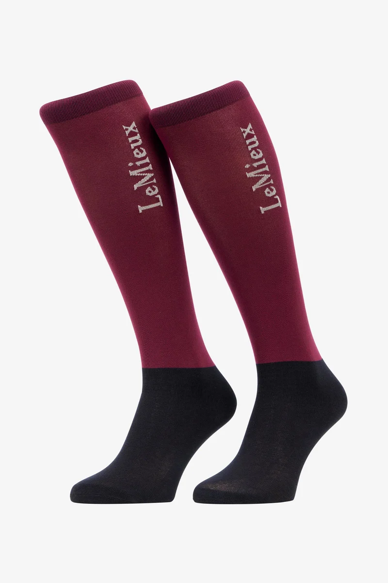 LeMieuxChaussettes de compétition (lot de 2) Blackberry S