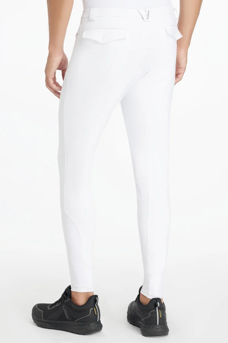culotte de cheval homme fond intégral White S