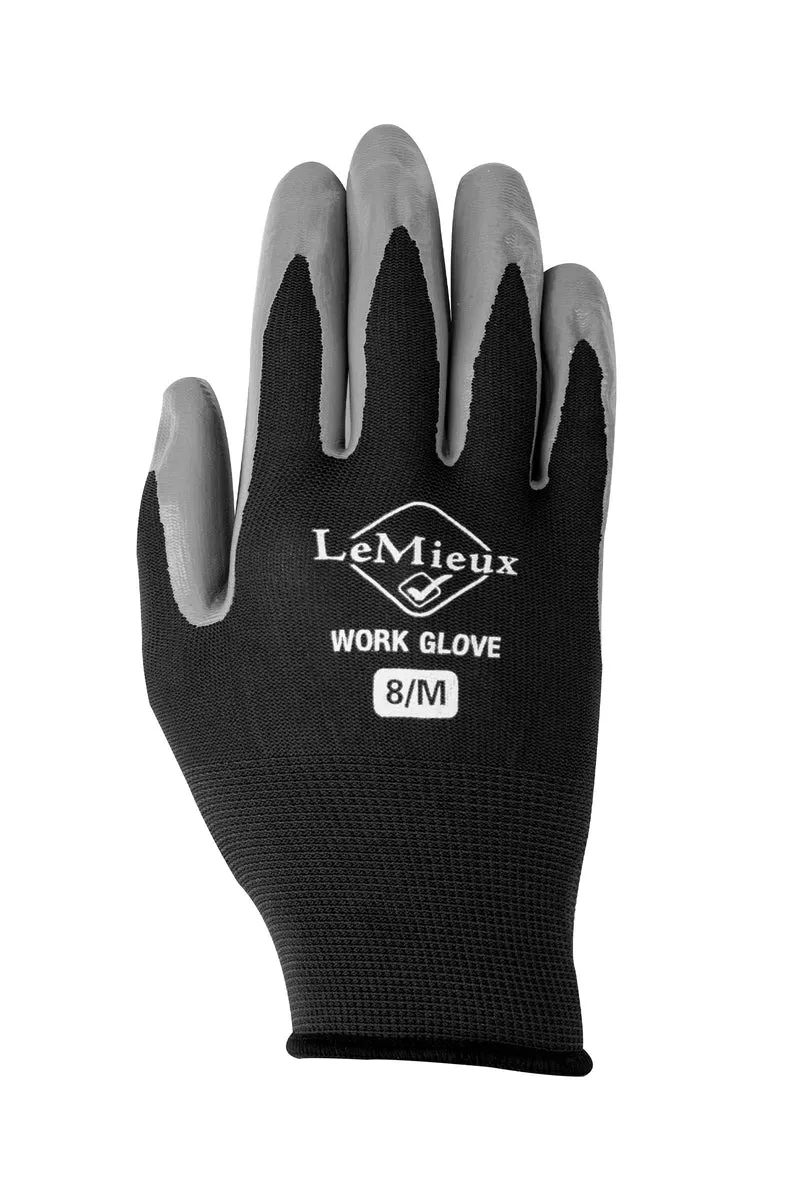 gants de travail Black L